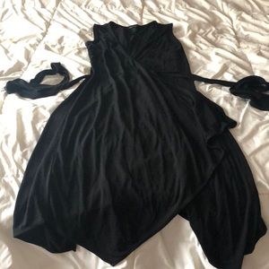 Asymmetrical Wrap Dress - BCBG MAXAZRIA